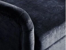 Kyoto Kyoto Rosie Navy Luxe Chenille Fabric Armchair