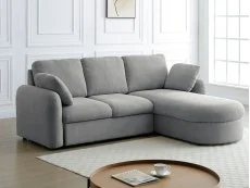 Kyoto Kyoto Mallory Chenille Fabric Corner Sofa Bed