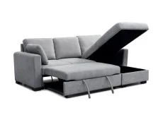 Kyoto Kyoto Sorrento Chenille Fabric Corner Sofa Bed