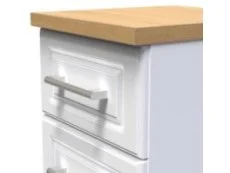 Welcome Clearance - Welcome Kent 4 Drawer Bed Box (Assembled) in White Ash & Oak