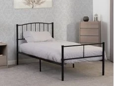 Seconique Seconique Newton Black Metal Bed Frame