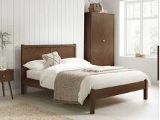 Birlea Birlea Herringford Walnut Wooden Bed Frame