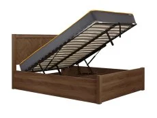 Birlea Birlea Herringford Walnut Wooden Ottoman Bed Frame