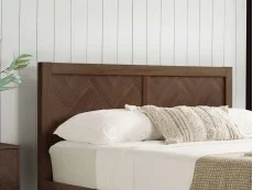 Birlea Birlea Herringford Walnut Wooden Ottoman Bed Frame