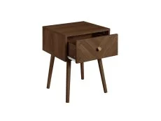 Birlea Birlea Herringford Walnut 1 Drawer Bedside Table