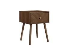 Birlea Birlea Herringford Walnut 1 Drawer Bedside Table