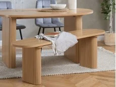 Birlea Birlea Axel Oak 160cm Dining Bench