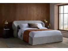 Birlea Birlea Milan Grey Boucle Bed Frame
