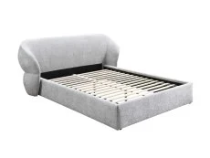 Birlea Birlea Milan Grey Boucle Bed Frame