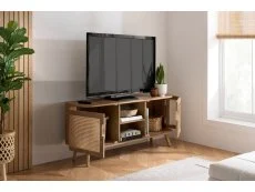 Birlea Birlea Noah Oak and Rattan Small TV Unit