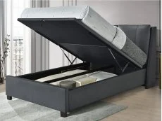 Flintshire Flintshire Ashleigh Grey Fabric Ottoman Bed Frame