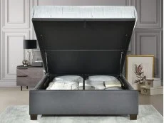 Flintshire Flintshire Ashleigh Grey Fabric Ottoman Bed Frame