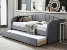 Flintshire Flintshire Fabric Grey Guest Bed Frame