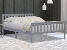 Flintshire Flintshire Marnel Grey Wooden Bed Frame