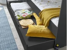 Bedmaster Bedmaster Oliver Grey Trundle Under Bed Drawer