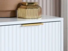 Birlea Birlea Zara White 3 Drawer Chest of Drawers
