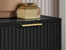Birlea Birlea Zara Black 6 Drawer Chest of Drawers