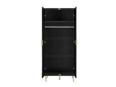 Birlea Birlea Zara Black 2 Door Double Wardrobe