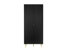 Birlea Birlea Zara Black 2 Door Double Wardrobe