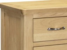ASC ASC Elgin 3+2 Drawer Light Oak Chest of Drawers ( Assembled)