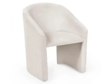 Julian Bowen Julian Bowen Anthea Cream Fabric Tub Chair