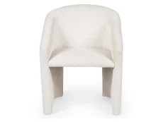 Julian Bowen Julian Bowen Anthea Cream Fabric Tub Chair