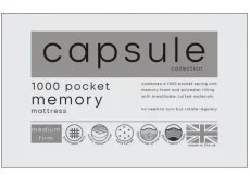 Julian Bowen Julian Bowen Capsule Memory Pocket 1000 Mattress