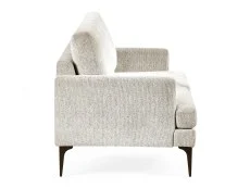 Julian Bowen Julian Bowen Carrera Cream Fabric 2 Seater Sofa