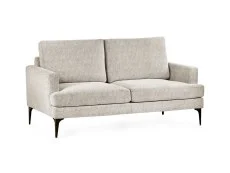 Julian Bowen Julian Bowen Carrera Cream Fabric 2 Seater Sofa