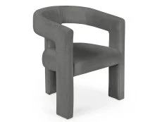 Julian Bowen Julian Bowen Elara Grey Fabric Accent Chair