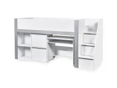 Julian Bowen Julian Bowen Gaia White Wooden Mid Sleeper Bed