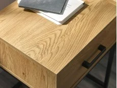 Julian Bowen Julian Bowen Harlow Light Oak 1 Drawer Bedside Table