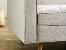 Julian Bowen Julian Bowen Henrietta Beige Fabric 2 Seater Sofa