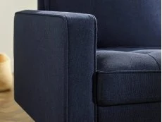 Julian Bowen Julian Bowen Henrietta Blue Fabric 2 Seater Sofa