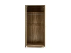 Julian Bowen Julian Bowen Ingrid Light Oak 2 Door Wardrobe