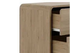 Julian Bowen Julian Bowen Ingrid Light Oak 3 Drawer Chest of Drawers