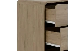 Julian Bowen Julian Bowen Ingrid Light Oak 6 Drawer Chest of Drawers