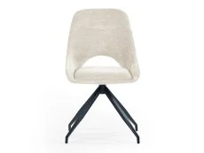 Julian Bowen Julian Bowen Jonah Beige Fabric Set of 2 Dining Chairs
