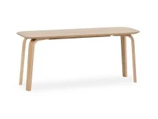 Julian Bowen Kaito 106cm Light Oak Wooden Dining Bench Julian Bowen Kaito 106cm Light Oak Wooden Dining Bench