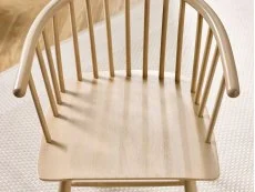 Julian Bowen Julian Bowen Kaito Light Oak Wooden Set of 2 Dining Chairs