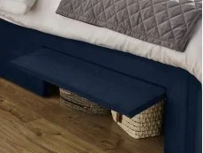 Julian Bowen Julian Bowen Leila Blue Fabric Bed Frame