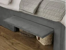 Julian Bowen Julian Bowen Leila Grey Fabric Bed Frame