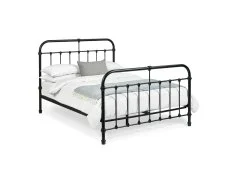 Julian Bowen Julian Bowen Logan Black Metal Bed Frame