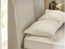 Julian Bowen Julian Bowen Maddock Beige Fabric Ottoman Bed Frame
