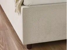 Julian Bowen Julian Bowen Maddock Beige Fabric Ottoman Bed Frame