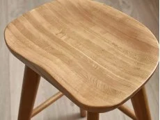 Julian Bowen Julian Bowen Mulu Oak Wooden Bar Stool