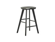 Julian Bowen Julian Bowen Mulu Black Wooden Bar Stool