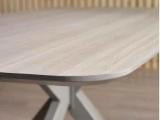 Julian Bowen Julian Bowen Noah 180cm Taupe Wooden Dining Table
