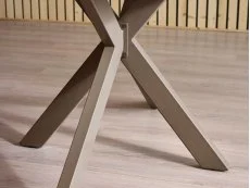 Julian Bowen Julian Bowen Noah 180cm Taupe Wooden Dining Table