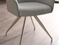 Julian Bowen Julian Bowen Noah Ivory Fabric Dining Chair